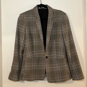 Plaid Express Blazer